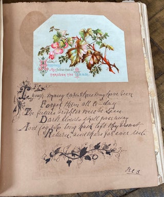 “Kate”, Anniversary scrapbook, British Raj, 1875-88