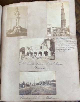 “Kate”, Anniversary scrapbook, British Raj, 1875-88