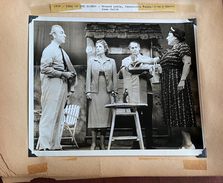Item #897 MOUNTAIN PARK VALLEY PLAYERS THEATER TROUPE, MA PHOTO ALBUMS, HOLYOKE.