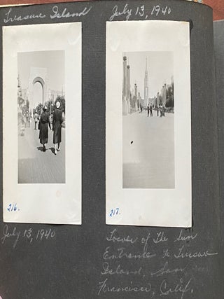 1940s TREASURE ISLAND SAN FRANCISCO PHOTO ALBUM