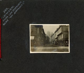 1910 PHOTO ALBUM - SCOTLAND HOLLAND ENGLAND