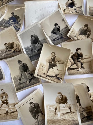 ARMY FOOTBALL VINTAGE SNAPSHOT PHOTO LOT