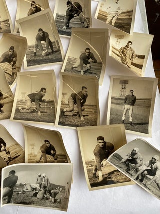 ARMY FOOTBALL VINTAGE SNAPSHOT PHOTO LOT