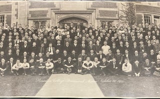 BOWDOIN UNIVERSITY BRUNSWICK MAINE 1920 PANORAMIC PHOTO