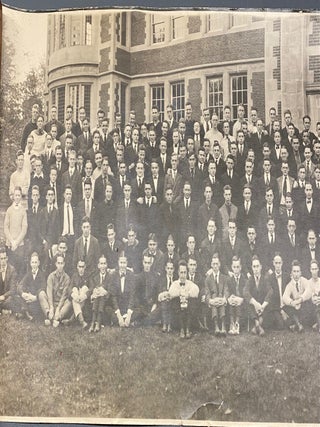 BOWDOIN UNIVERSITY BRUNSWICK MAINE 1920 PANORAMIC PHOTO