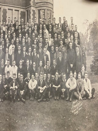 BOWDOIN UNIVERSITY BRUNSWICK MAINE 1920 PANORAMIC PHOTO