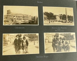 Item #915 SPAIN and ITALY 1907 PHOTO ALBUM