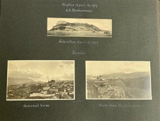 SPAIN and ITALY 1907 PHOTO ALBUM
