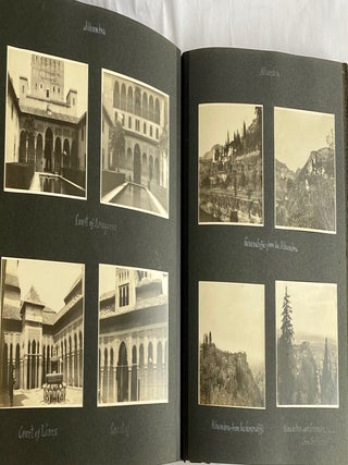 SPAIN and ITALY 1907 PHOTO ALBUM
