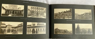 SPAIN and ITALY 1907 PHOTO ALBUM