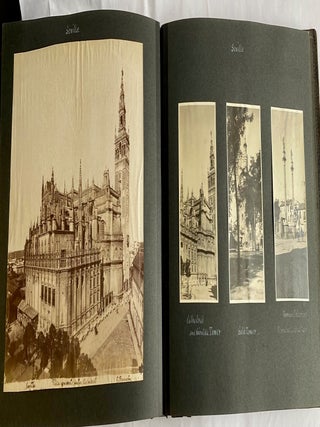 SPAIN and ITALY 1907 PHOTO ALBUM