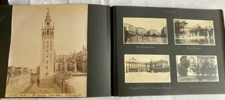SPAIN and ITALY 1907 PHOTO ALBUM