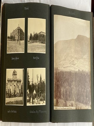SPAIN and ITALY 1907 PHOTO ALBUM