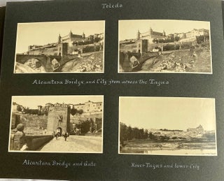 SPAIN and ITALY 1907 PHOTO ALBUM