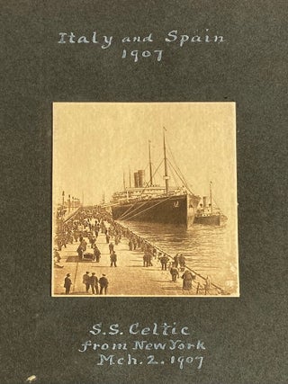 SPAIN and ITALY 1907 PHOTO ALBUM