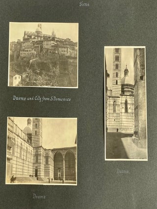 SPAIN and ITALY 1907 PHOTO ALBUM