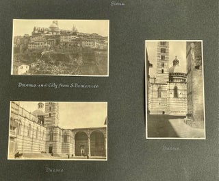 SPAIN and ITALY 1907 PHOTO ALBUM