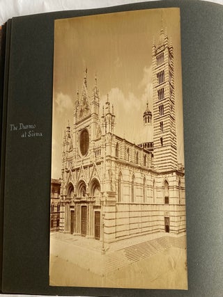 SPAIN and ITALY 1907 PHOTO ALBUM