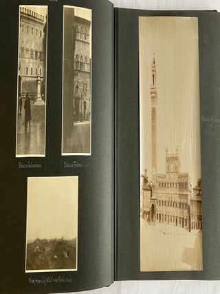 SPAIN and ITALY 1907 PHOTO ALBUM