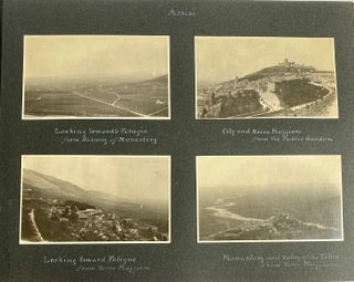 SPAIN and ITALY 1907 PHOTO ALBUM