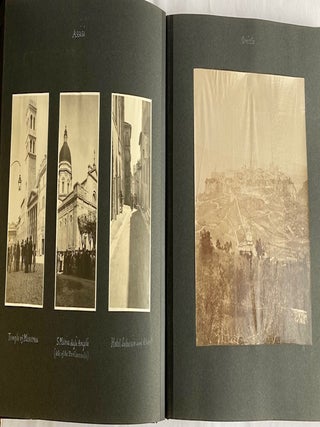 SPAIN and ITALY 1907 PHOTO ALBUM
