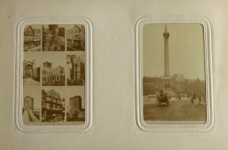 1871-1873 CDV PHOTO ALBUM of EUROPE PUT TOGETHER by CHILDREN'S BOOK AUTHOR ANNIE HAVEN THWING