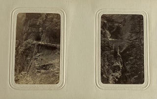 1871-1873 CDV PHOTO ALBUM of EUROPE PUT TOGETHER by CHILDREN'S BOOK AUTHOR ANNIE HAVEN THWING