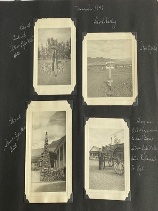 MOHAVE DESERT, CALIFORNIA 1946-47 PHOTO ALBUM