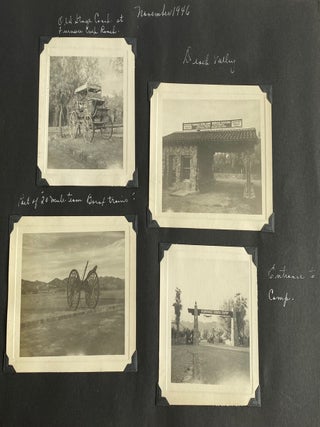 MOHAVE DESERT, CALIFORNIA 1946-47 PHOTO ALBUM