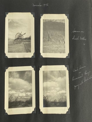 MOHAVE DESERT, CALIFORNIA 1946-47 PHOTO ALBUM