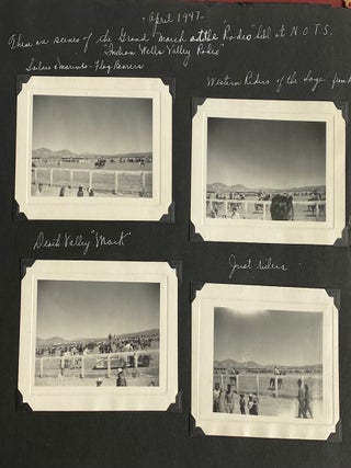 MOHAVE DESERT, CALIFORNIA 1946-47 PHOTO ALBUM