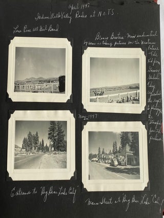MOHAVE DESERT, CALIFORNIA 1946-47 PHOTO ALBUM