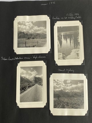 MOHAVE DESERT, CALIFORNIA 1946-47 PHOTO ALBUM