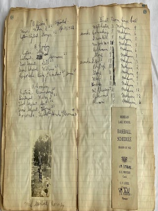 MOHEGAN LAKE SCHOOL BOYS MILITARY ACADEMY NY 1919-1927 SCRAPBOOK