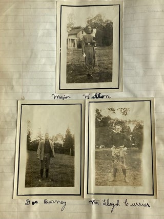 MOHEGAN LAKE SCHOOL BOYS MILITARY ACADEMY NY 1919-1927 SCRAPBOOK