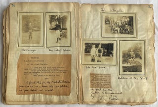 MOHEGAN LAKE SCHOOL BOYS MILITARY ACADEMY NY 1919-1927 SCRAPBOOK