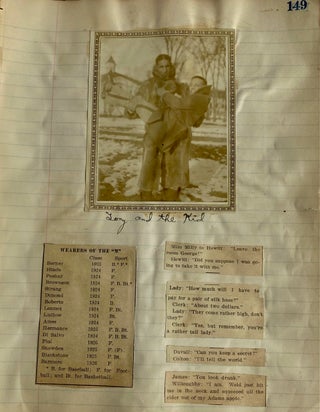 MOHEGAN LAKE SCHOOL BOYS MILITARY ACADEMY NY 1919-1927 SCRAPBOOK