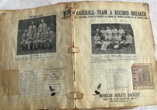 MOHEGAN LAKE SCHOOL BOYS MILITARY ACADEMY NY 1919-1927 SCRAPBOOK