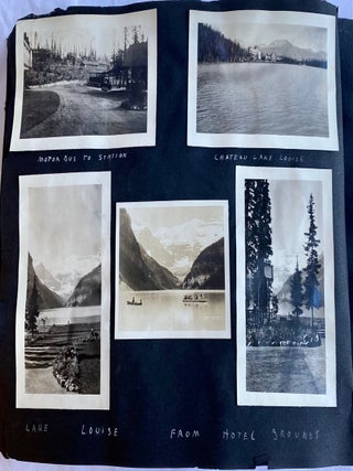 1921 PHOTO ALBUM – YELLOWSTONE, CALIFORNIA, BANFF etc