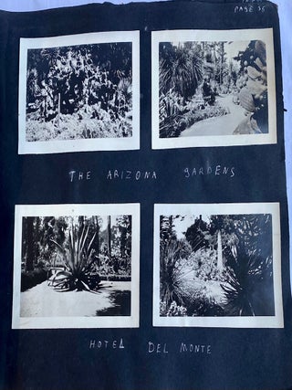 1921 PHOTO ALBUM – YELLOWSTONE, CALIFORNIA, BANFF etc