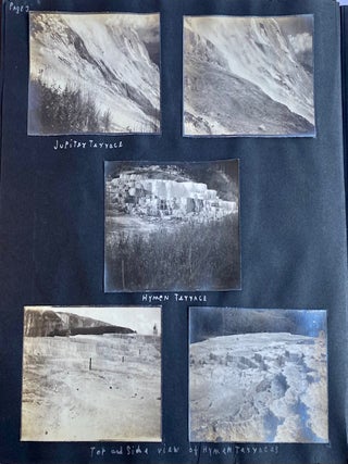 1921 PHOTO ALBUM – YELLOWSTONE, CALIFORNIA, BANFF etc