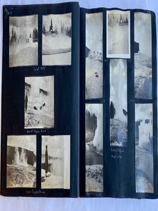 1921 PHOTO ALBUM – YELLOWSTONE, CALIFORNIA, BANFF etc