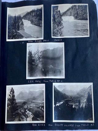 1921 PHOTO ALBUM – YELLOWSTONE, CALIFORNIA, BANFF etc