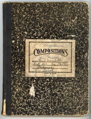 1950 PHOTOGRAPHY CLASS NYC NOTEBOOK and PHOTOS ALBUM