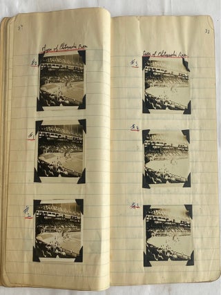 1950 PHOTOGRAPHY CLASS NYC NOTEBOOK and PHOTOS ALBUM