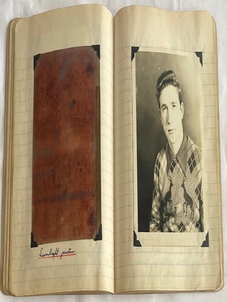 1950 PHOTOGRAPHY CLASS NYC NOTEBOOK and PHOTOS ALBUM