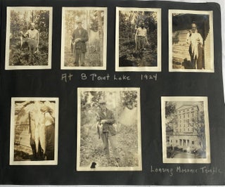 Item #934 MICHIGAN, OHIO 1920s-30s PHOTO ALBUM. R. C. Sweeney
