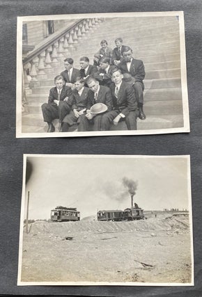 1910s MICHIGAN AGRICULTURAL COLLEGE MAC PHOTO ALBUM - SPORTS