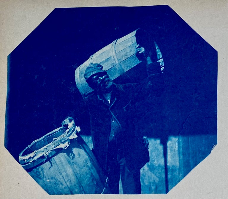 Item #936 1893 WORLD'S COLUMBIAN EXPOSITION CYANOTYPE PHOTO ALBUM