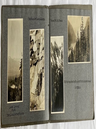 1912 THROUGH THE CANADIAN ROCKIES PHOTO ALBUM